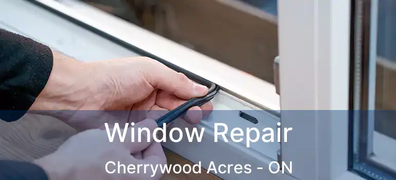  Window Repair Cherrywood Acres - ON