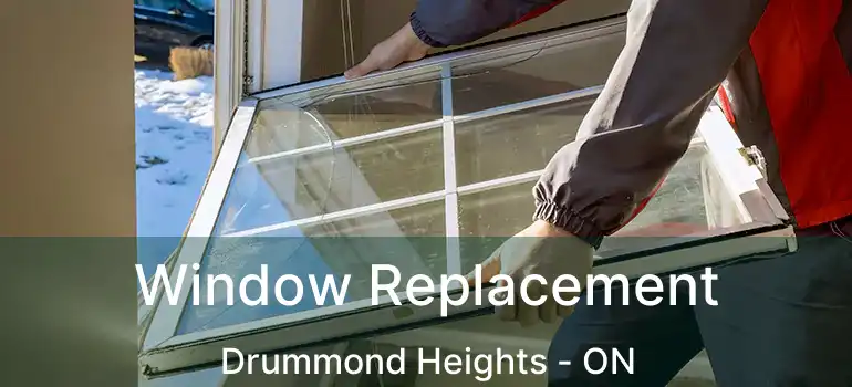  Window Replacement Drummond Heights - ON