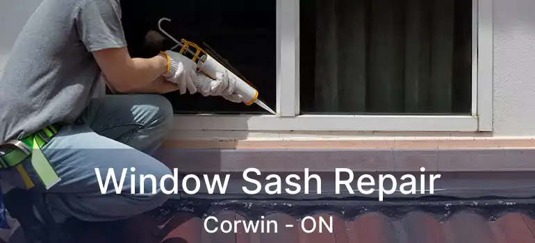  Window Sash Repair Corwin - ON