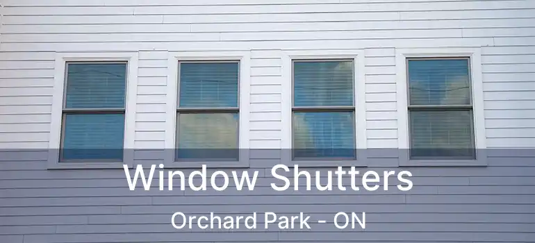  Window Shutters Orchard Park - ON