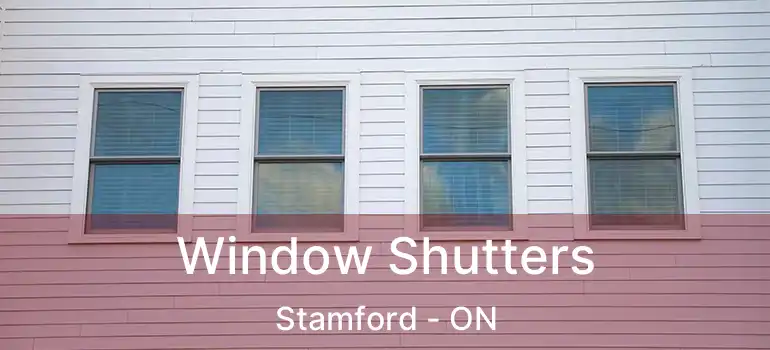  Window Shutters Stamford - ON