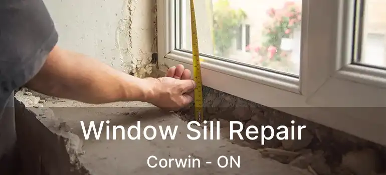  Window Sill Repair Corwin - ON