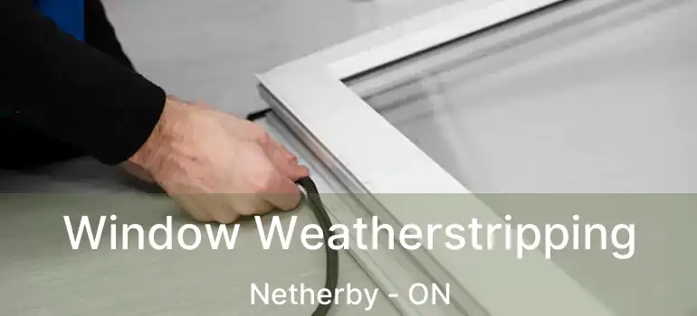  Window Weatherstripping Netherby - ON