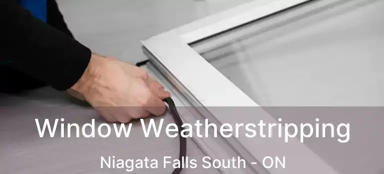  Window Weatherstripping Niagata Falls South - ON