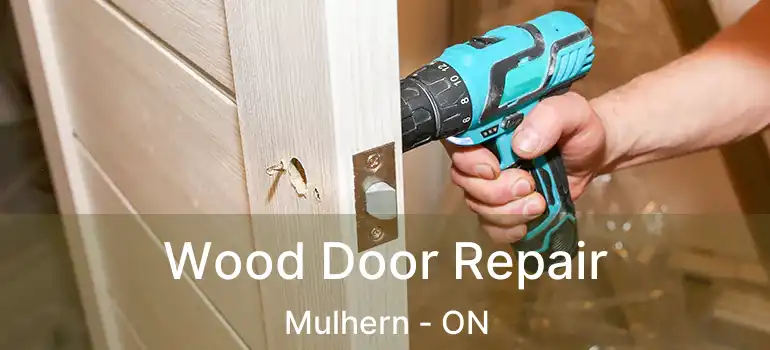  Wood Door Repair Mulhern - ON